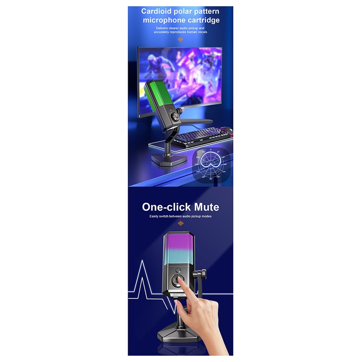 Gaming Accessories To Buy - Can buy RGB Microphone Gaming Esports