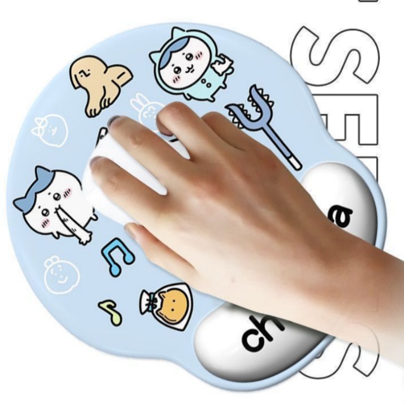 Gaming Accessories For Free Fire - Chiikawa Kawaii Cartoon Mouse Pad Non