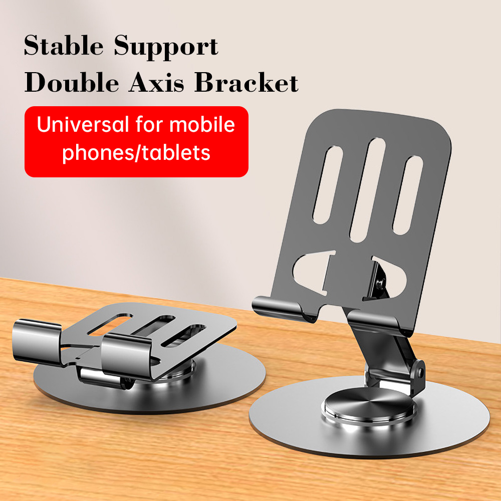 Essential Gaming Accessories - 360°Rotating Tablet Phone Stand Height&Angle Adjustable