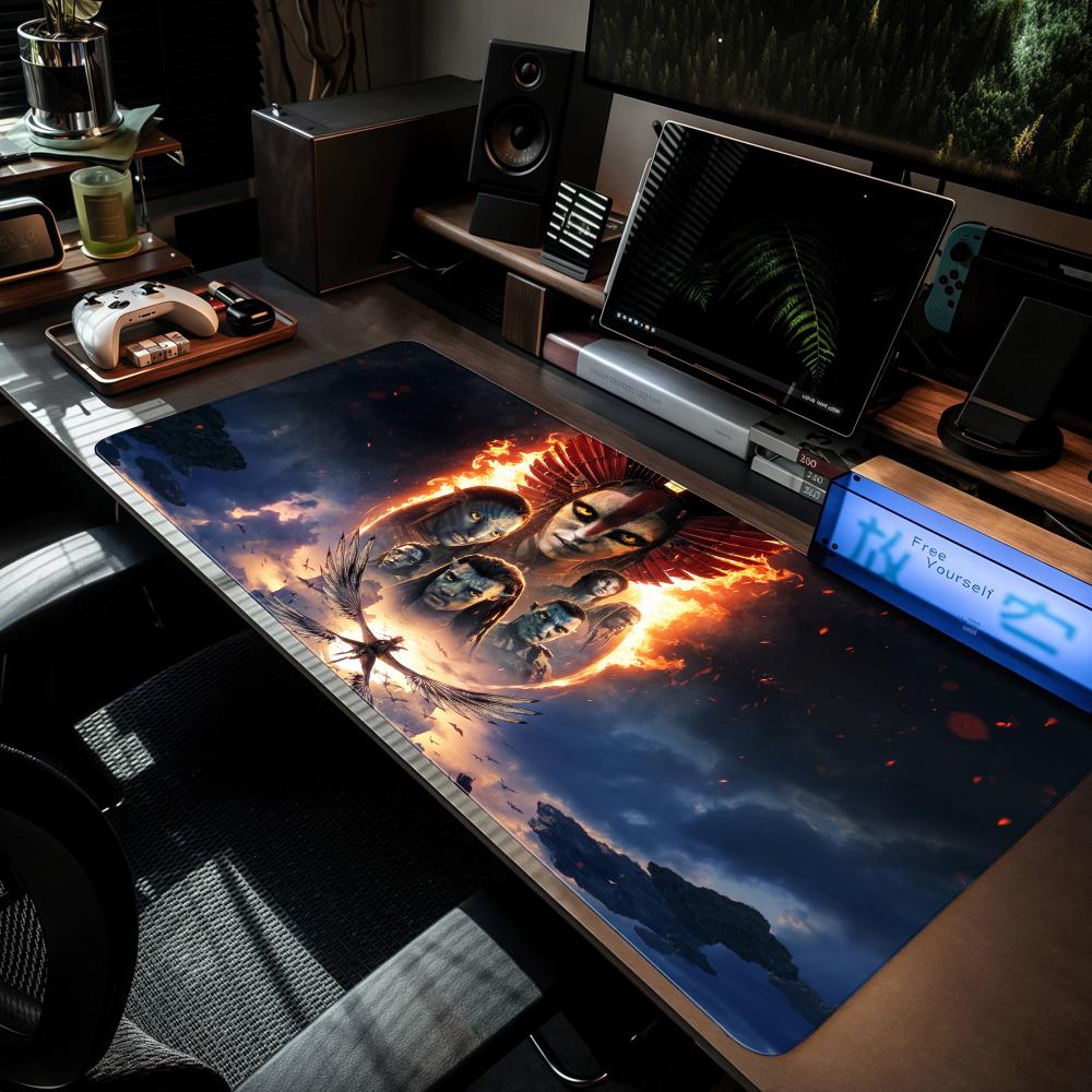 Gaming Accessories For Free Fire - A-Avatar Fire and Ash Mouse Pad