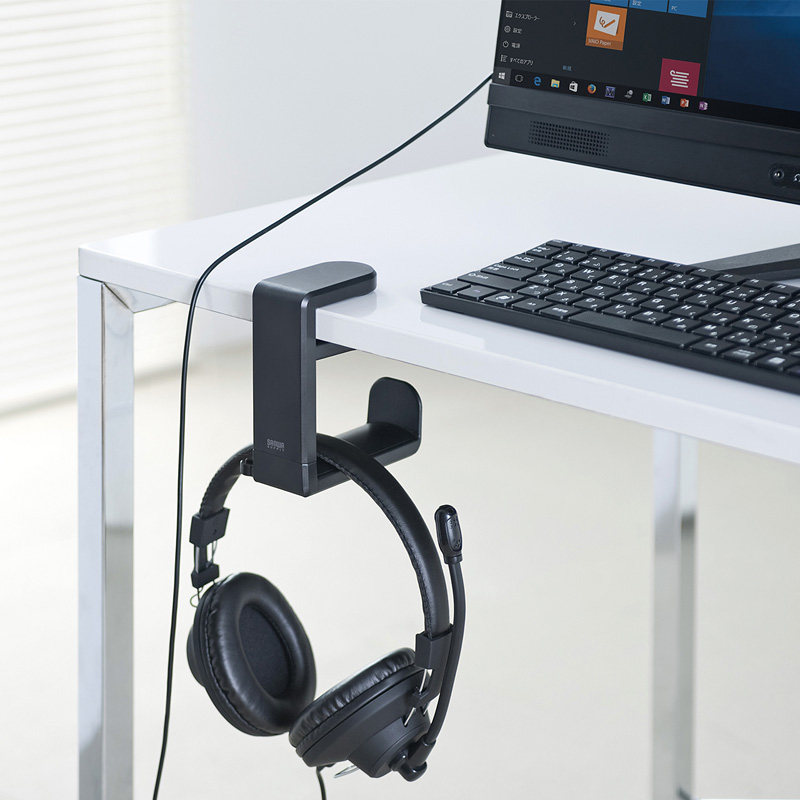Gaming Accessories Rack - Headphone Hanger Stand Universal Over‑Ear Headset