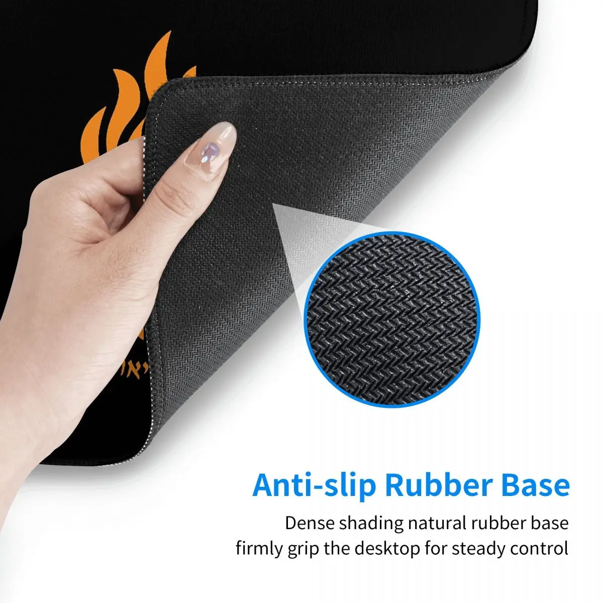 Large Mouse Pad My Fire Rebbe  - Gaming Accessories For Free Fire review and price