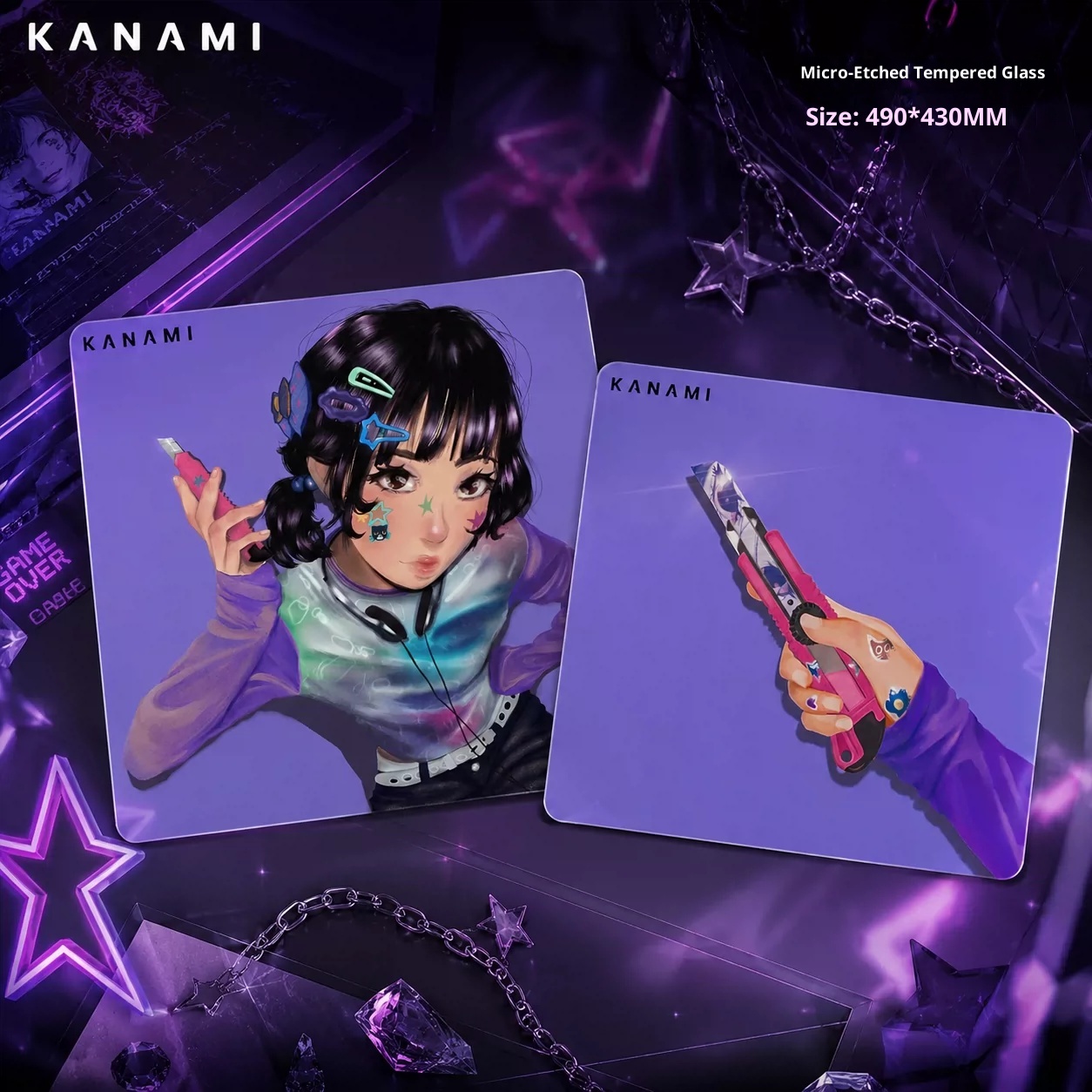 PAN Esports Kanami Nana Glass  - Gaming Accessories For Valorant review and price