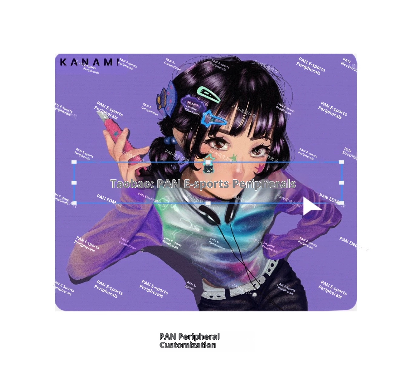 PAN Esports Kanami Nana Glass  - Gaming Accessories For Valorant review and price