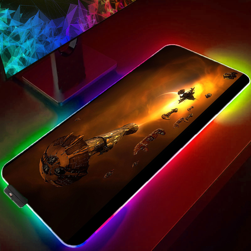 RGB Mouse Pad Gamer Large gami - Gaming Accessories Online review and price