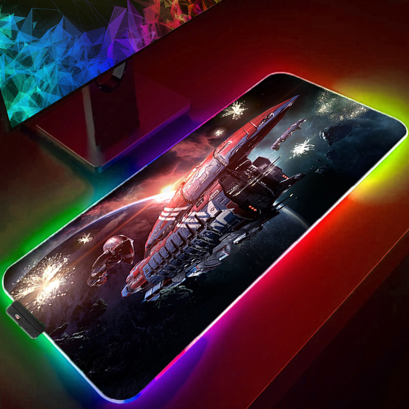 RGB Mouse Pad Gamer Large gami - Gaming Accessories Online review and price