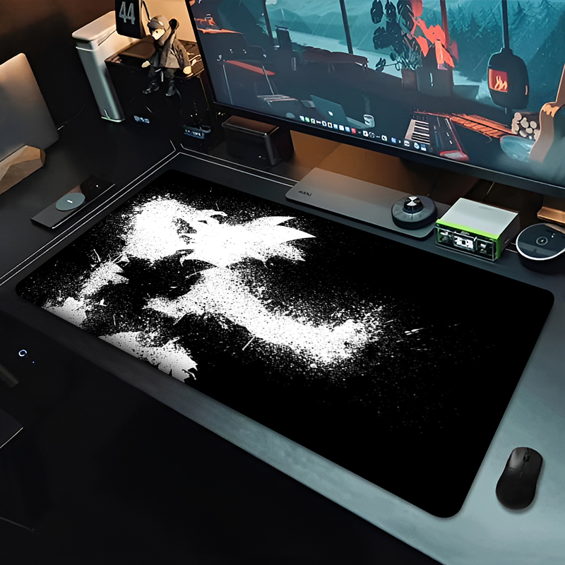 DBZ Black Anime Mouse Pad Drag - Gaming Accessories Desk review and price