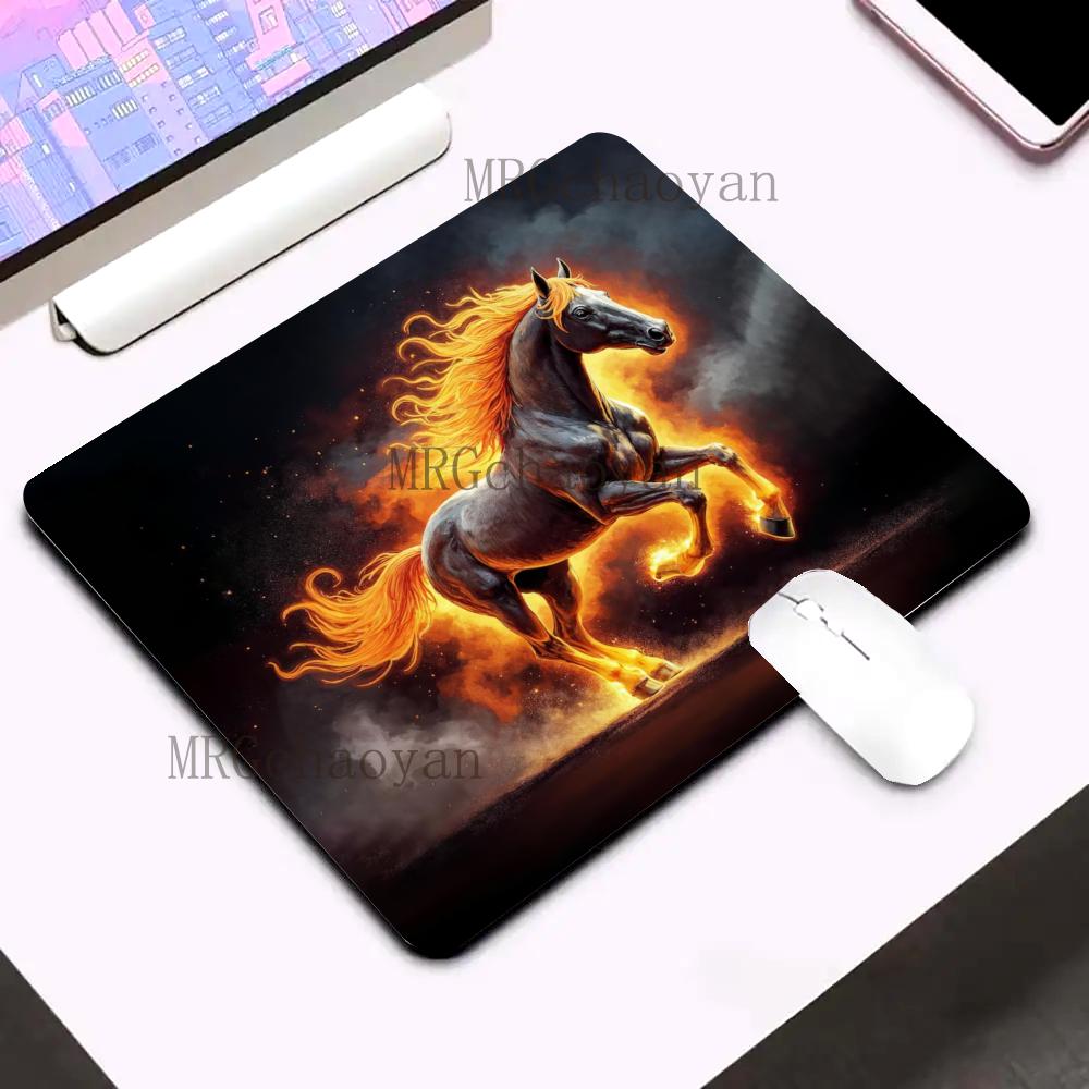 Fire Horse Pattern Mouse Pad R - Gaming Accessories For Free Fire review and price