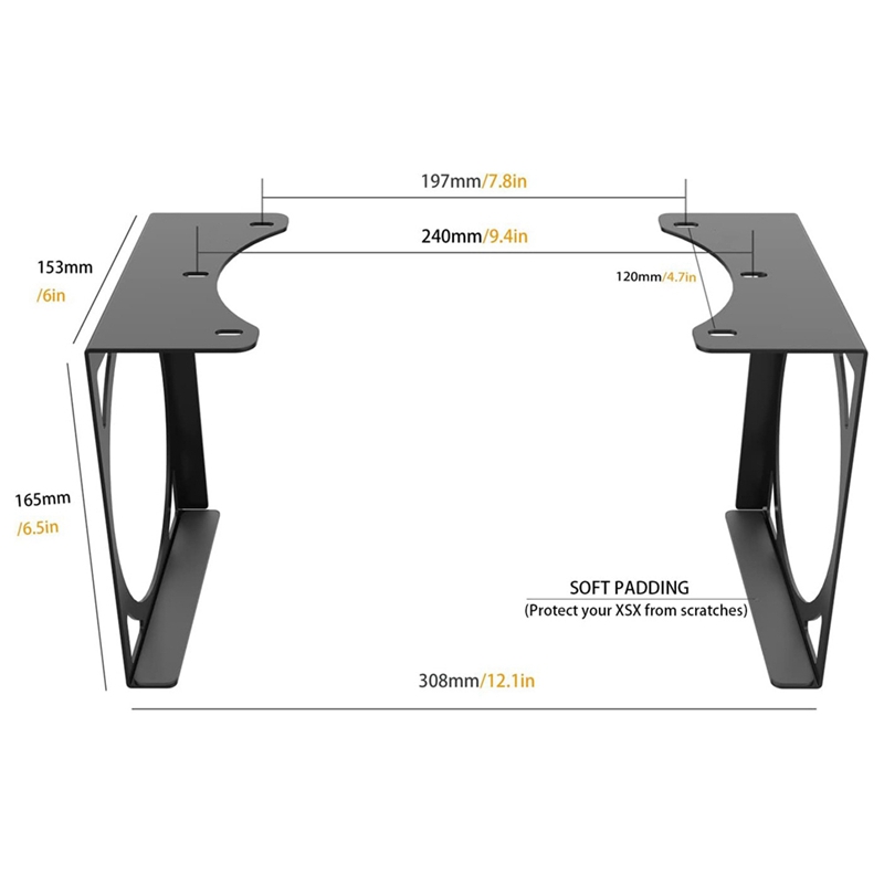 Game Console Stand Under Desk  - Gaming Accessories For Xbox Series X review and price