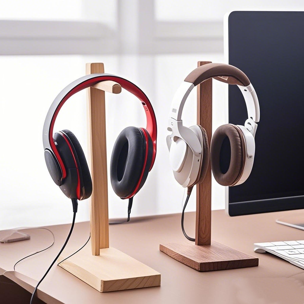 Wood Headphone Stand Earphone  - Gaming Accessories Rack review and price