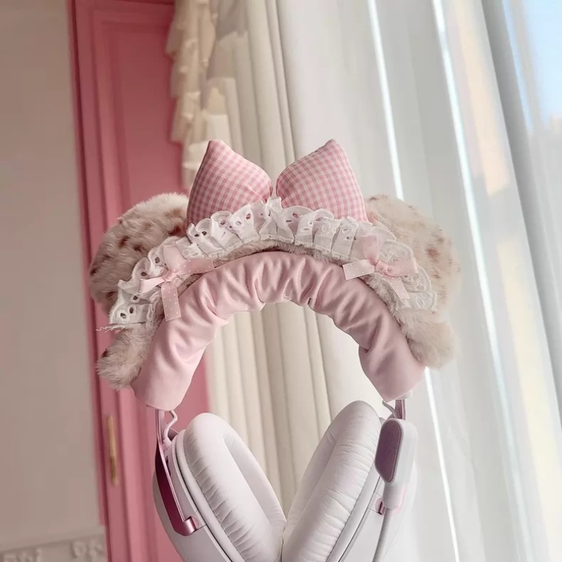 Ruffled Edge Lace Head Mounted - Gaming Accessories Rack review and price