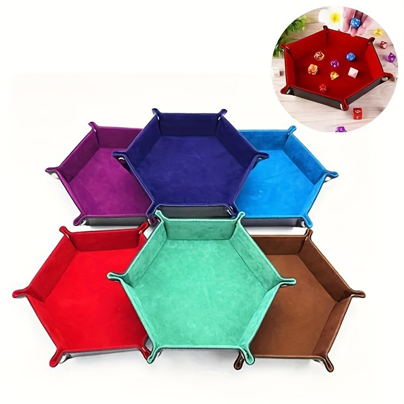 1pc Classic Hexagon Dice Tray, - Essential Gaming Accessories review and price
