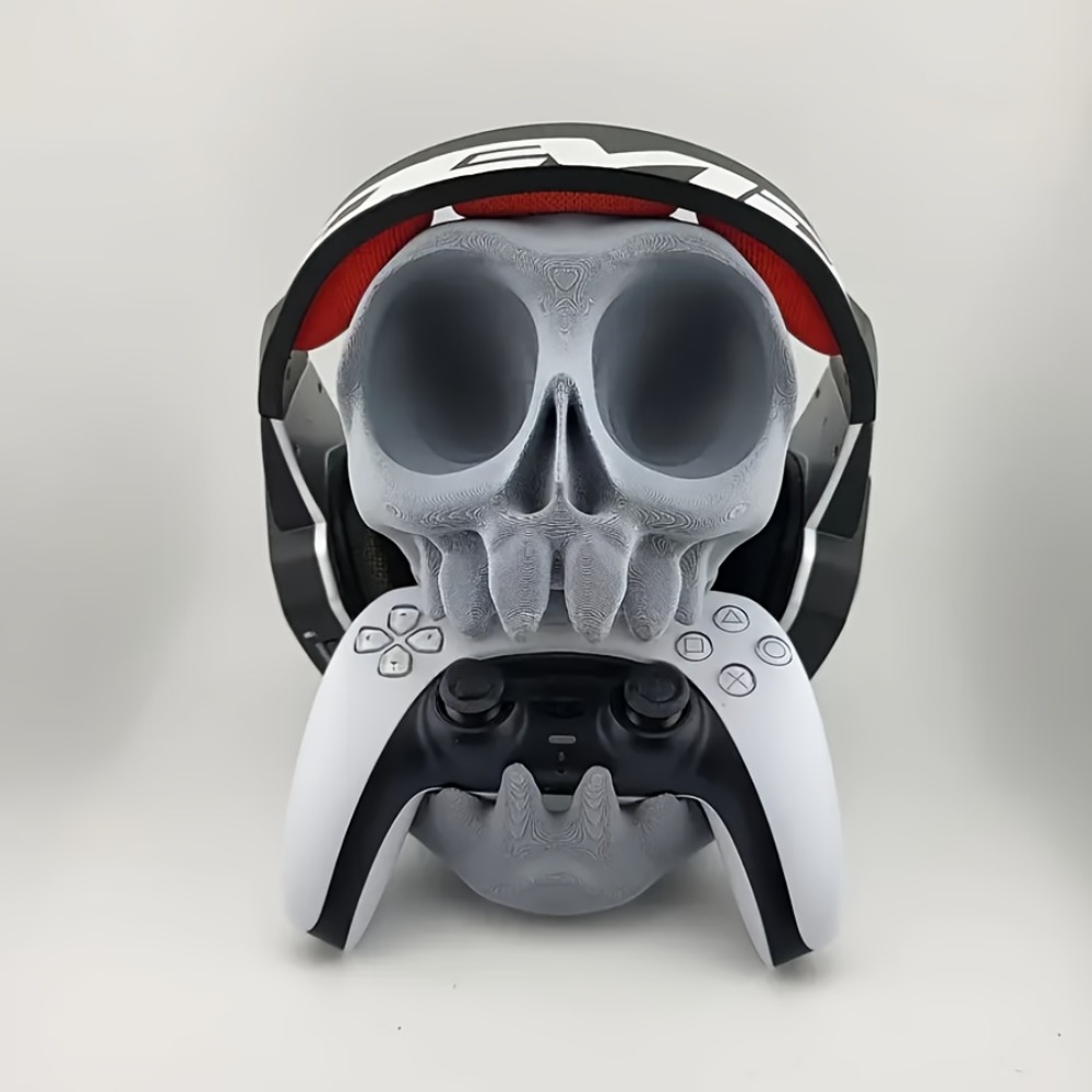 Skull Shaped Controller Stand  - Gaming Headphone Accessories review and price