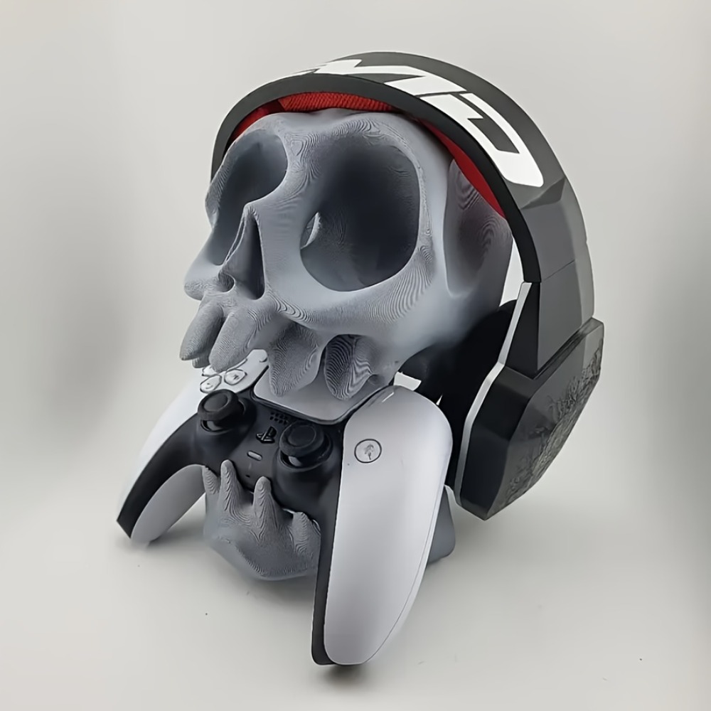 Skull Shaped Controller Stand  - Gaming Headphone Accessories review and price
