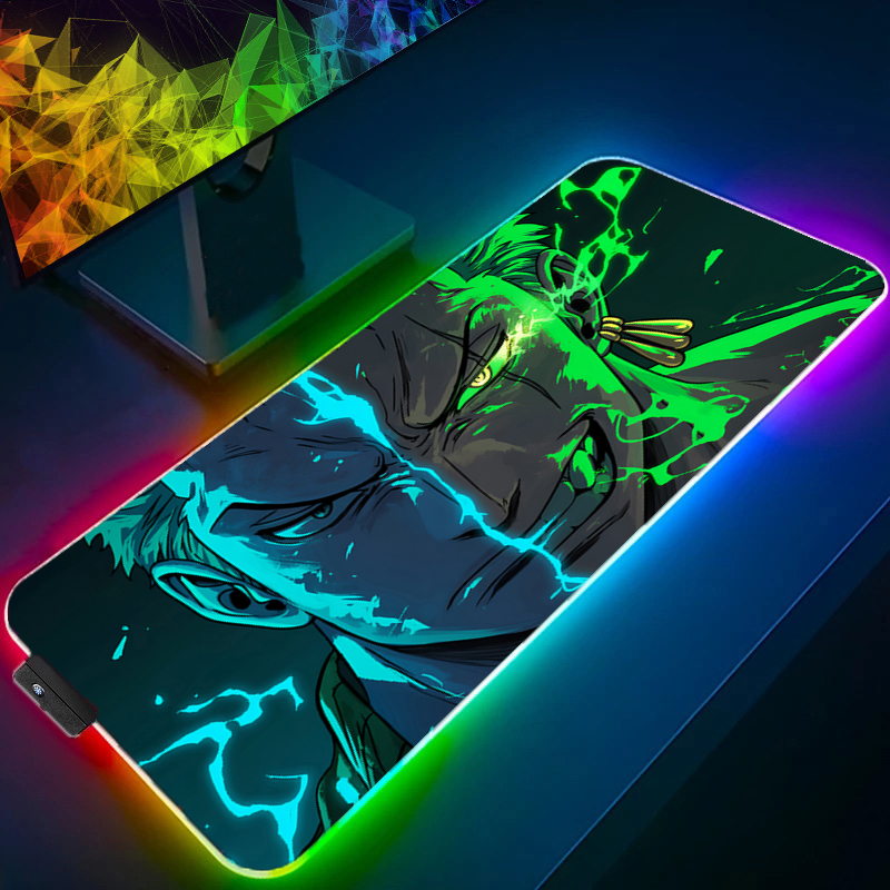 ONE PIECE Zoro Mouse Pad RGB G - Gaming Accessories Desk review and price
