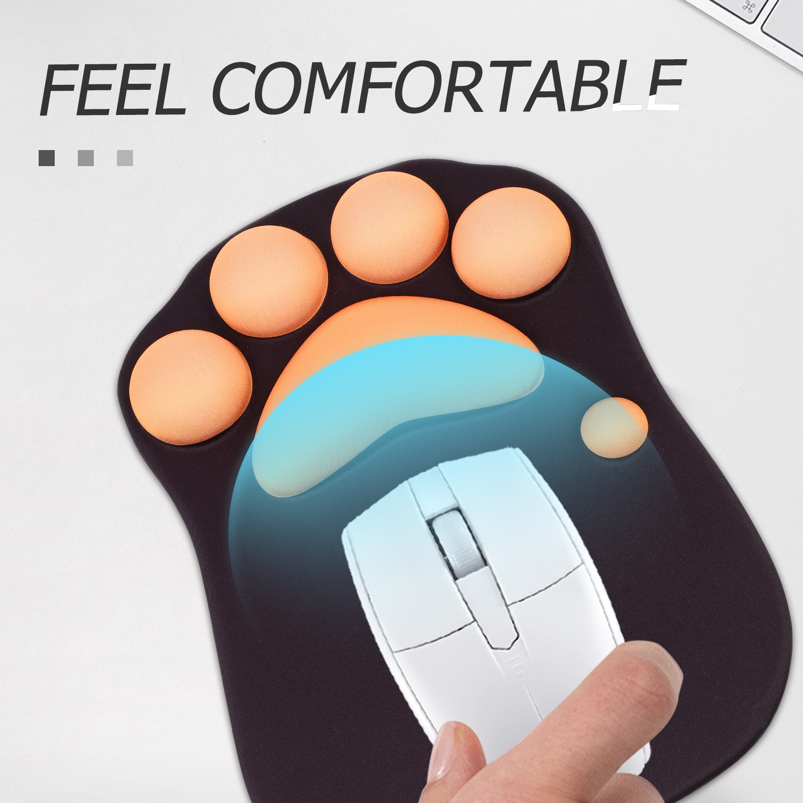 Cat Paw Mouse Pad Soft Wrist S - Gaming Accessories Shop review and price