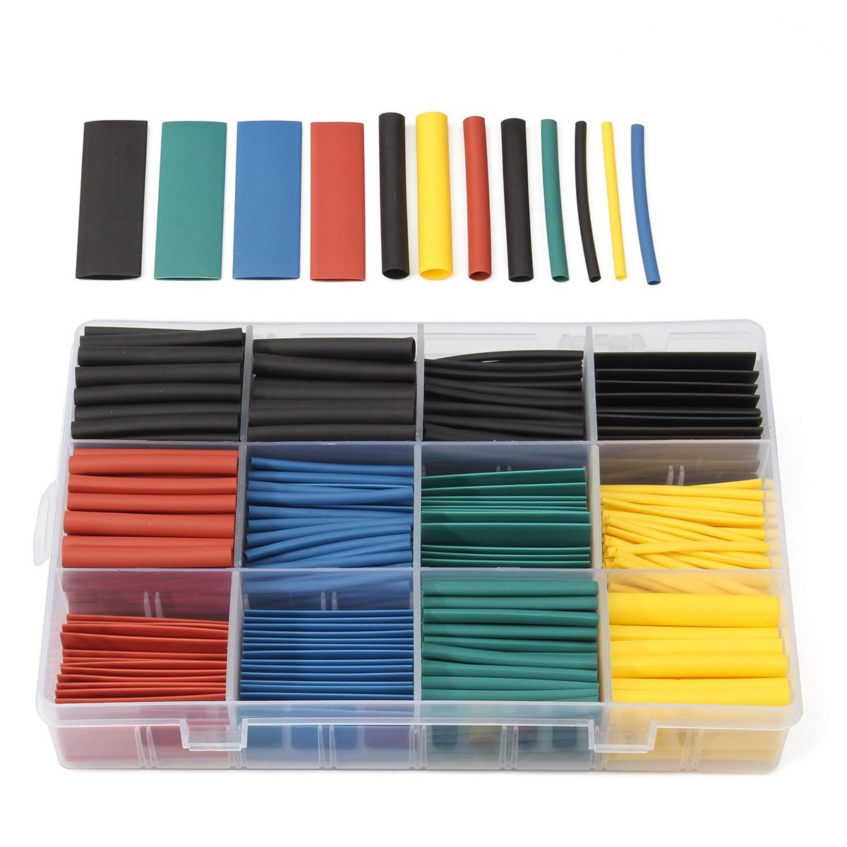 520Pcs Heat Shrink Tube Kit Fl - Sleeved Cable Kit review and price