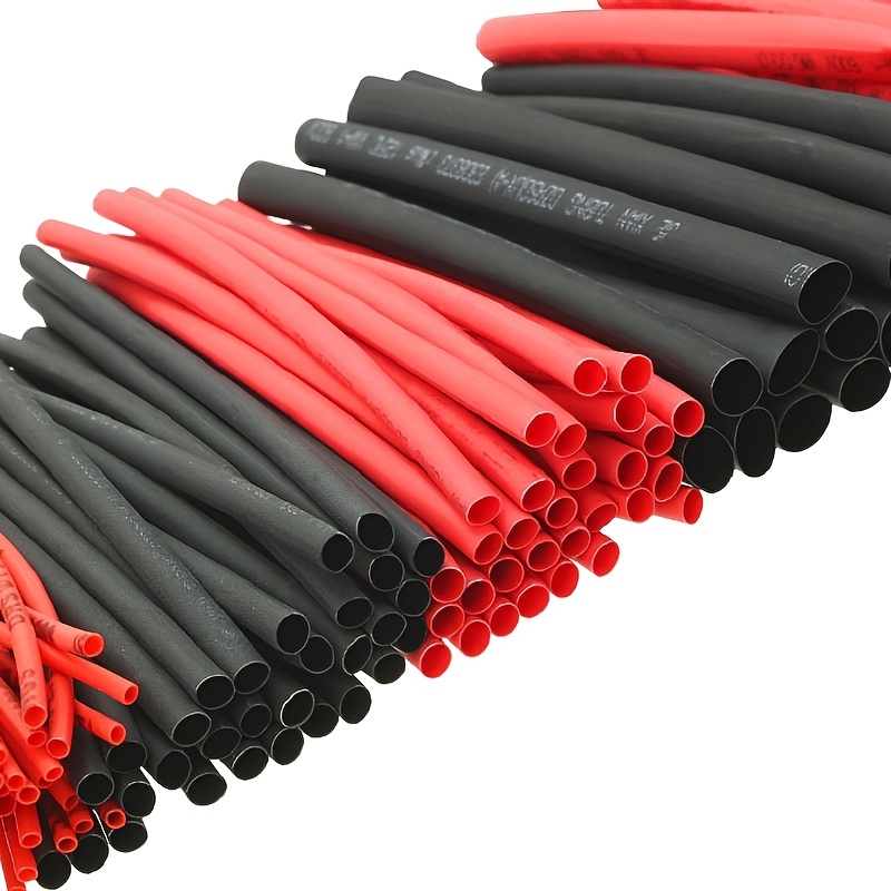 127pcs Black Red Heat Shrink T - Sleeved Cable Kit review and price