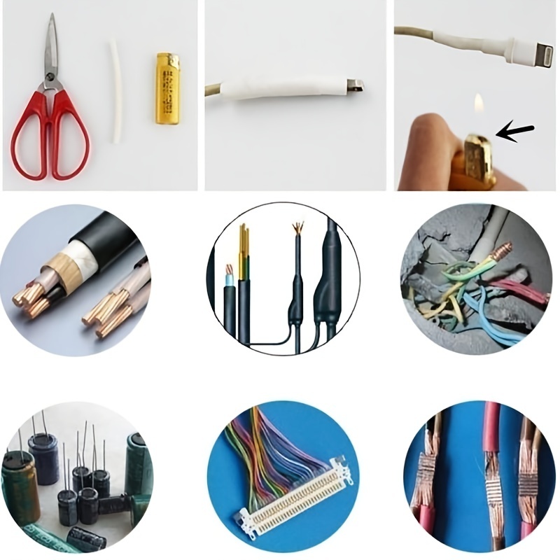 127pcs Black Red Heat Shrink T - Sleeved Cable Kit review and price