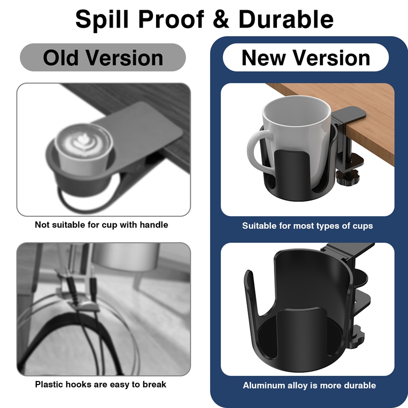 Coffee Cup Holder Adjustable A - Gaming Accessories Rack review and price