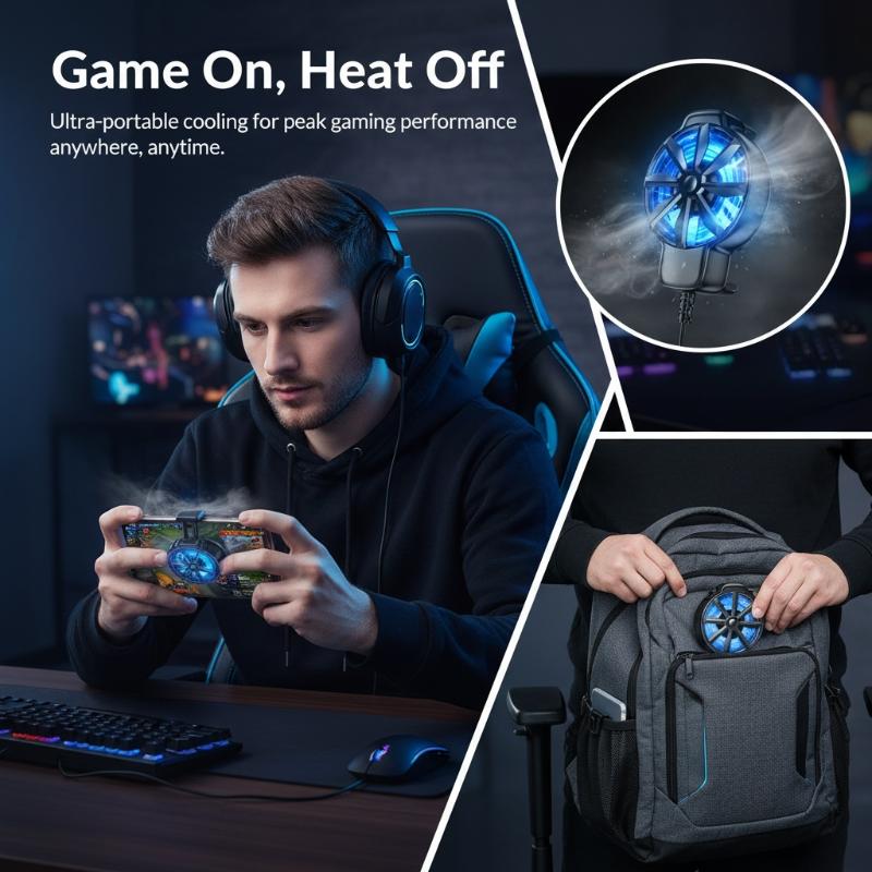 Portable Mobile Phone Cooling  - Essential Gaming Accessories review and price