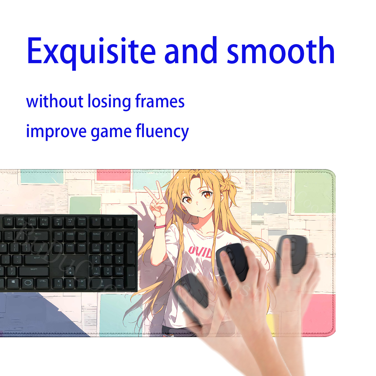 Large Mouse Pad Sword Art Onli - Gaming Accessories Online review and price