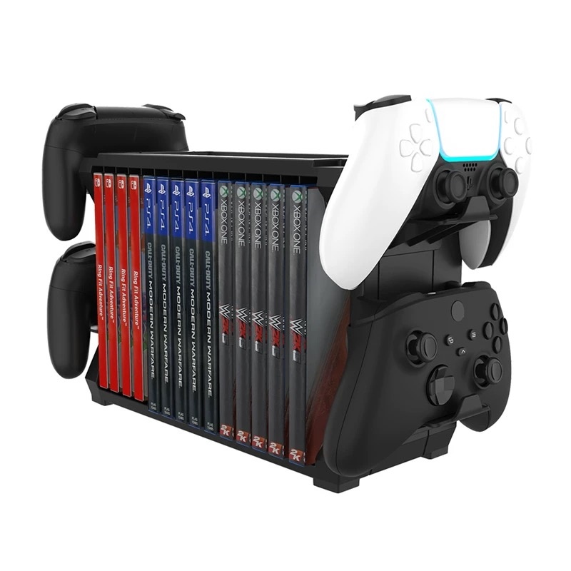 Game Storage Rack with Control - Gaming Accessories Rack review and price
