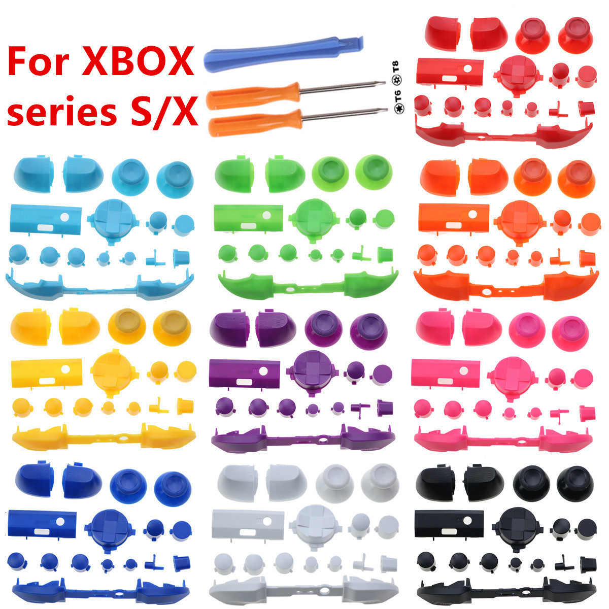 Custom Keys Full Set Buttons R - Gaming Accessories For Xbox Series X review and price