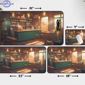 Kawaii Anime Desk Mat Coffee S - Gaming Accessories Shop review and price
