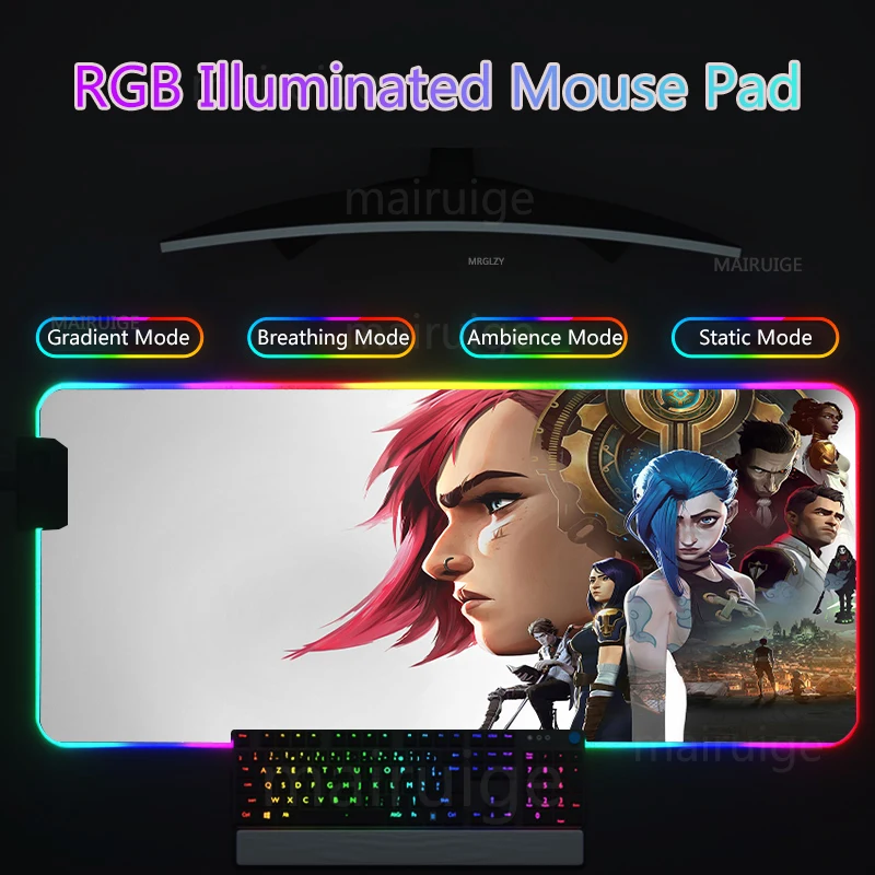 Arcane MousePad RGB Led Mouse  - Jinx Gaming Accessories review and price