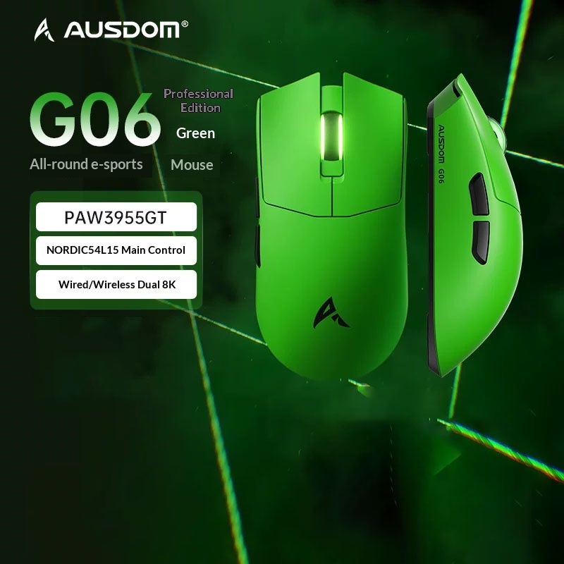 AUSDOM G06 Gaming Mouse 8K PAW - Gaming Accessories For Valorant review and price