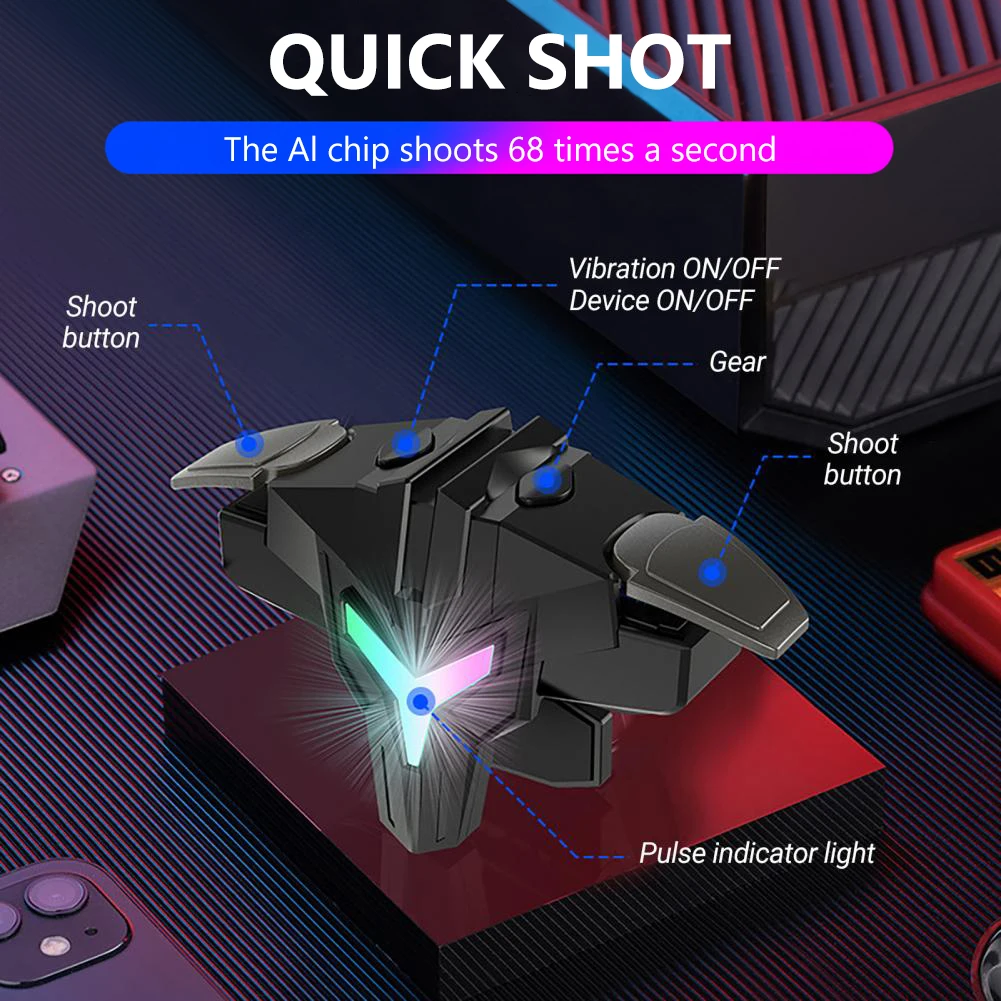 A1 Mobile Game Trigger for PUB - Gaming Accessories For Free Fire review and price