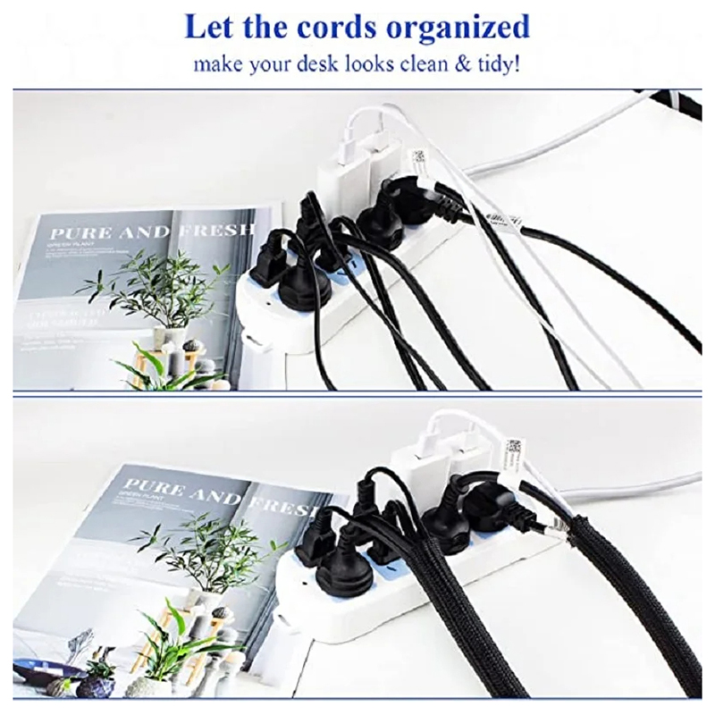 Insulated Braided Cable Sleeve - Sleeved Cable Kit review and price